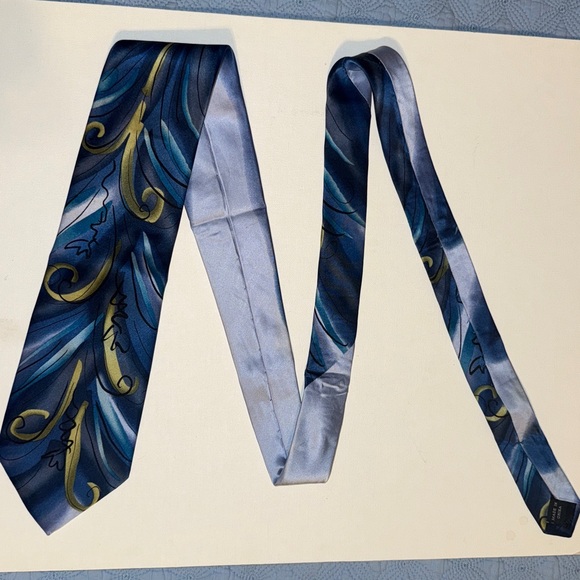 J. Garcia Vintage Necktie 100% Silk Menswear Tie - Picture 13 of 16